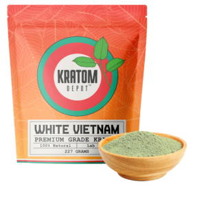 High Quality White Vietnam Kratom powder for sale at Kratom Depot.