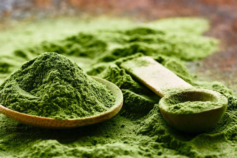 green cratom powder